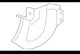 Genuine Subaru Front Shield 44651AE39A