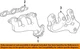 GM OEM 14-20 Express 2500 Exhaust System Manifold-Heat Shield 12631815