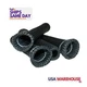 Thermo-Tec 14262, Set of 4 Black Braided Fiberglass Spark Plug Boot Sleeves Blac