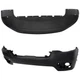 Set of 2 Bumper Covers Facias Front Upper for Jeep Cherokee 2019-2021 Pair