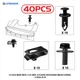 40pcs For KIA Niro Engine Splash Shield Skid Plate Body Bolts U-nut Clips
