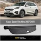 Fits Niro 2017-2021 Black OE Style Rear Trunk Retractable Cargo Cover Shield