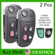 2 For Jaguar S-Type X-Type XJ8 Flip Remote Key Fob NHVWB1U241 CWTWB1U243 315MHz