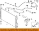 FORD OEM 15-19 Transit-150 Cooling Radiator Components-Overflow Hose CK4Z8B081C