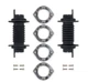 Door Jamb Wiring Boot Kit - Billet Trim DETROIT SPEED ENGINEERING 010421DS