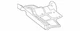 Genuine Infiniti 2017-2019 QX30 Sport Base Floor Pan Heat Shield Rear 748185DA0C