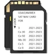 Latest Navigation SD Card for Mazda 3 CX-30 CX-5 CX-9 2021-2023 Navisd2123 GPS