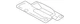 Genuine Audi Muffler Shield 4K0-804-172-D