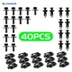 40pcs For KIA Niro Engine Splash Shield Skid Plate Body Bolts U-nut Clips