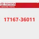 Toyota Insulator Exhaust Manifold Heat No.1 17167-36011 OEM Genuine