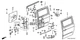 Genuine Honda Cover A Slide Door Hook 72616-S0X-A01
