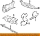 GM OEM 99-05 Grand Am Cooling Splash Shields-Air Inlet Shield 22620961