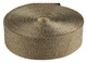 Torque Solution Exhaust Wrap For Universal 2inx50ft - Volcanic Rock