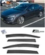 EOS Visors For 17-21 Honda Clarity JDM Mugen Style Side Vents Window Rain Guards