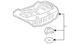Genuine Volkswagen Heat Shield 5Q0-825-701-L