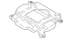 Genuine Audi Engine Cover Shield 06M-103-097-K