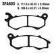 10244-carbon brake pads SCOOTER ALTN: 7875297 PEUG compatible