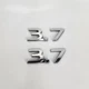 08-2015 INFINITI G37 Q60 Q50 3.7 SIDE FENDER EMBLEM LOGO BADGE SIGN SYMBOL SET