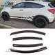 For 2016-2022 Honda HR-V 4PCS In-Channel Window Visors Rain Vent Sun Shade Set