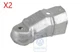 Genuine VW AUDI SEAT Clasico Jetta 2x Heat Shield 028129969A