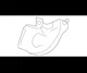 Genuine Subaru Front Shield 44651AE38A