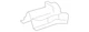 Genuine Mercedes-Benz Screening Plate 204-470-06-47