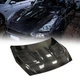 Real Carbon Fiber Front Vented Hood Bonnet Cover For Nissan GT-R R35 2009-2017