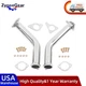 Downpipe w/ 2.5"-3" Adapter Fit For Infiniti Q60 Q50 2016-2017 VR30 Twin Turbo