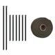 Mishimoto MMTW-235 2 inch x 35 feet Heat Wrap with Stainless Locking Tie Set