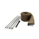 Design Engineering Exhaust Sleeve Kit Titanium Tan 2in x 5ft