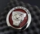For JAGUAR Moldes F-Pace XE XF XJ XFR Red Growler 86mm Front Grille Emblem Badge