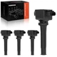 A-Premium 4-pin Ignition Coil Pack Compatible with Mazda 3 6 CX-3 CX-5 CX-9 MX-5