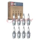 8 pc Champion Industrial Spark Plugs for 1936 Ford Model 67 Ignition ed