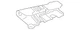 Genuine Mercedes-Benz Exhaust Heat Shield 651-142-00-21