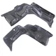 Set of 2 Engine Splash Shield For Pontiac Vibe 2009-2010 Left & Right A/T