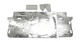 Design Engineering 10874 Heat Shield Kit Compatible with Honda Pioneer 1000-5...