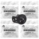FRONT PARK ASSIST SENSOR BEZELS for 2016-2018 RAM 2500 3500 4500 4pcs MOPAR OEM