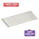 Design 10201, Set of 8 Natural Stainless S.S. Locking Ties 8In.-8Pk. Performance