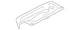 Genuine Audi Muffler Shield 4K0-825-725-B