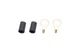 QUICKCAR RACING PRODUCTS Ring Terminal 3/8in 18- 22 Ga w/Heat Shrink Pair- 57...