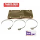 Design 10450, One Titanium Fiberglass Titanium Pipe Shield 6In X 1Ft Performance