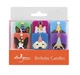 Design Design 758-10257 Dogs with Hats Birthday Candle Set,Candle Holders