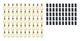 QUICKCAR RACING PRODUCTS Ring Terminal 5/16in 10- 12 Ga w/Heat Shrink 50pk- 5...