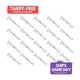 Quickcar 50-300-20, Set of 20 Female Weatherpack Pins 20 Pack Tin Copper Perform