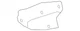 Genuine Mazda Exhaust Manifold Heat Shield P551-13-380