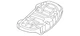 Genuine Volkswagen Heat Shield 5Q0-825-701-L