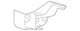 Genuine Volkswagen Heat Shield 5Q1-614-321-G