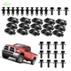 40pcs For Dodge Viper Body Bolts U-nut Clips Engine Under Cover Splash Shield