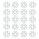 Quacc 20pcs Car Heat Shield Clips Exhaust Heat Shield Clips Underbody Heat Sh...