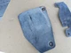 88 Mazda RX7 Front Wheel Well Splash Shield Guard Mud Pair Set Left RIght 86-88